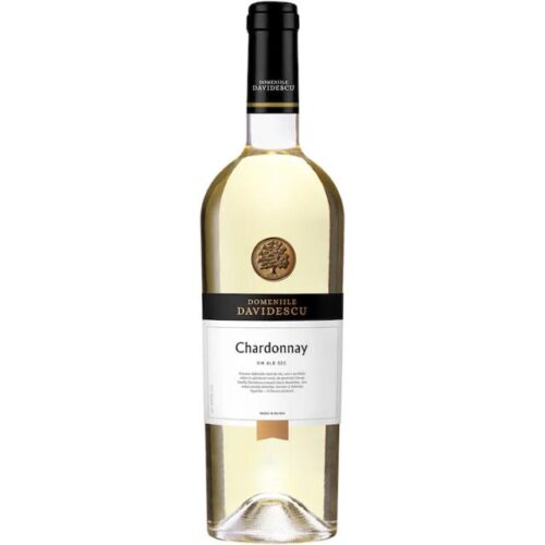 Vin Alb Domeniile Davidescu, Chardonnay, Sec, 0.75l