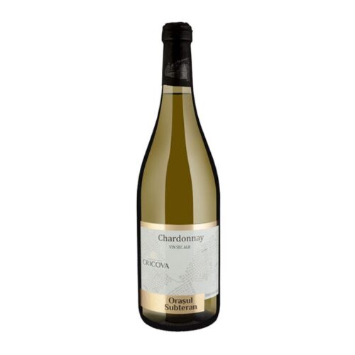 Cricova Chardonnay Orasul Subteran Alb Sec