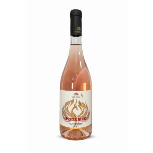 Husi Cupaj Phoenix Roze Demisec Doc - vin rose demisec