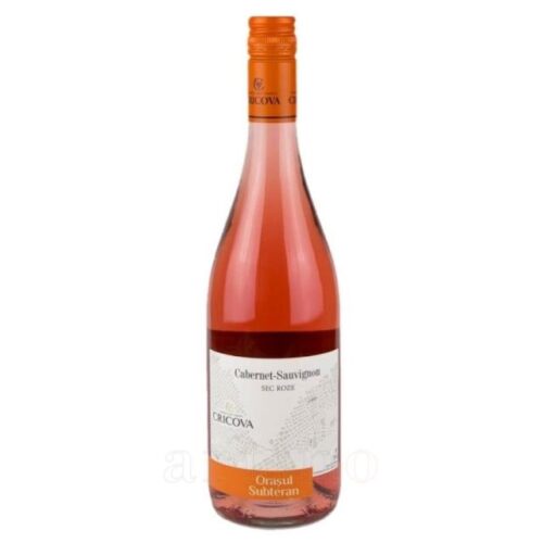Cricova Orasul Subteran Cabernet Rose Sec 750ml