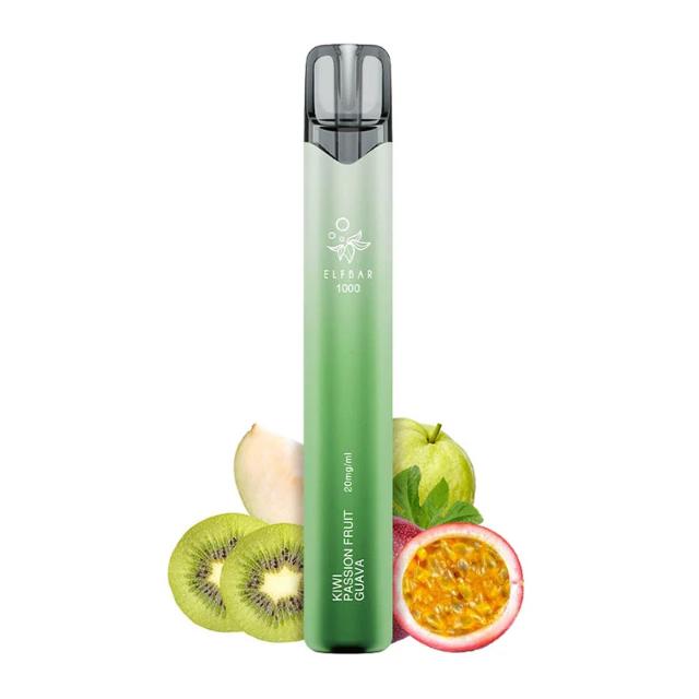 ELFBAR 1000 – Kiwi Passion Fruit Guava